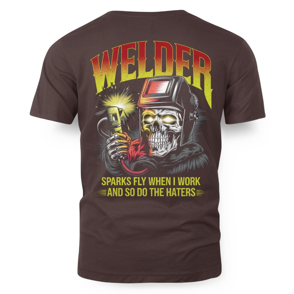 Sparks Fly Welder – Skull Welding Pride - Image 4