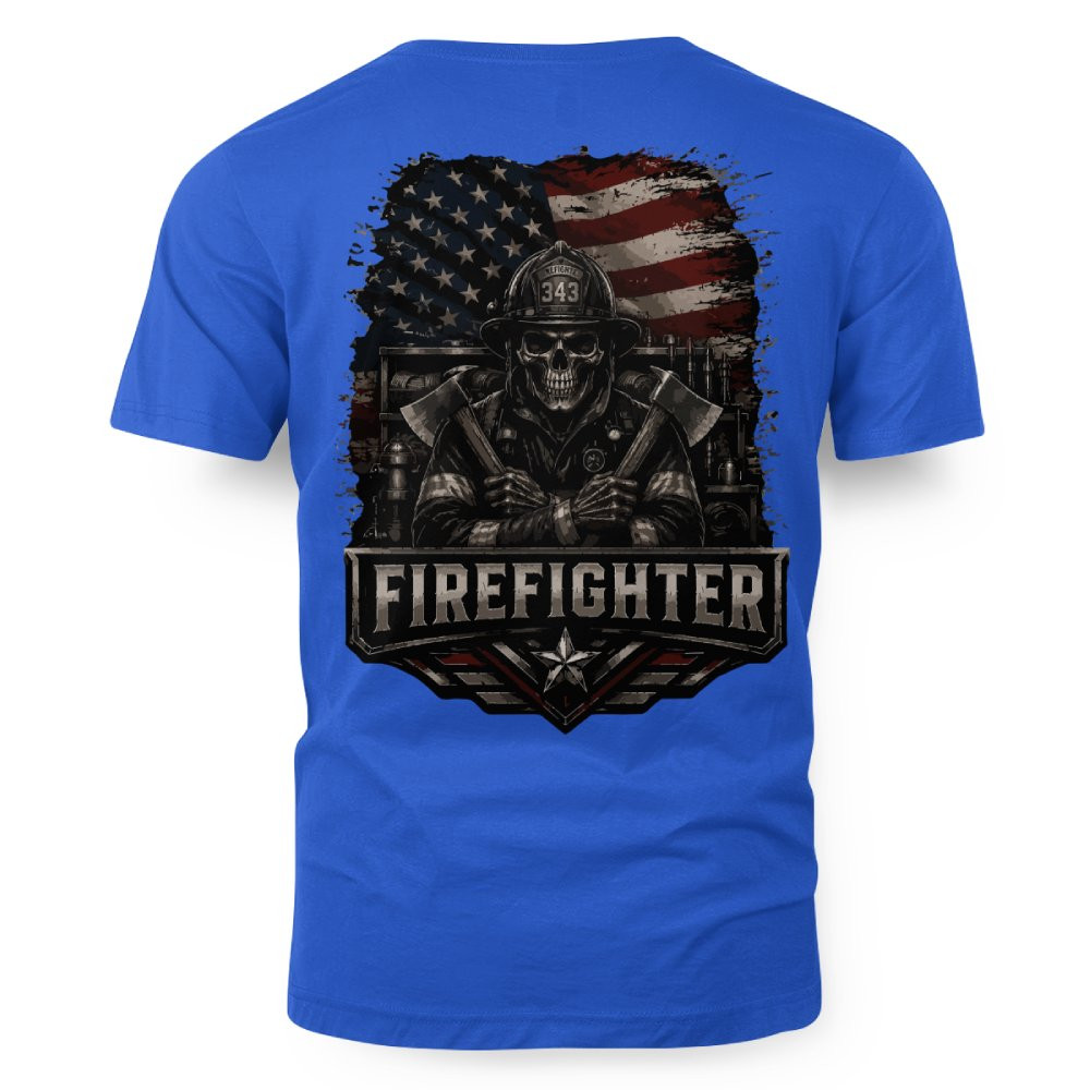 USA Flag Firefighter – Patriotic - Image 6