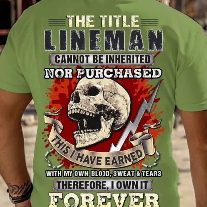 The Title Lineman Cannot be Inherited nor Purchased