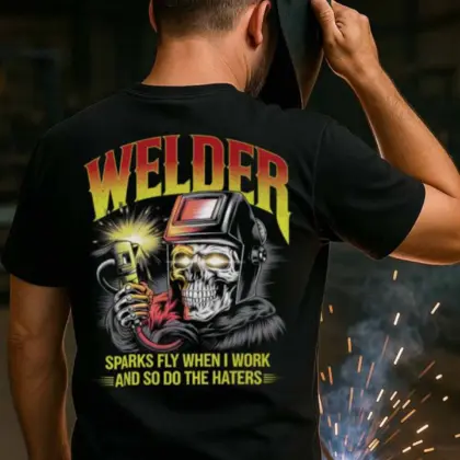 Sparks Fly Welder – Skull Welding Pride