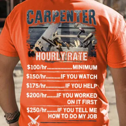 Hourly Rate Carpenter – Funny Jobsite