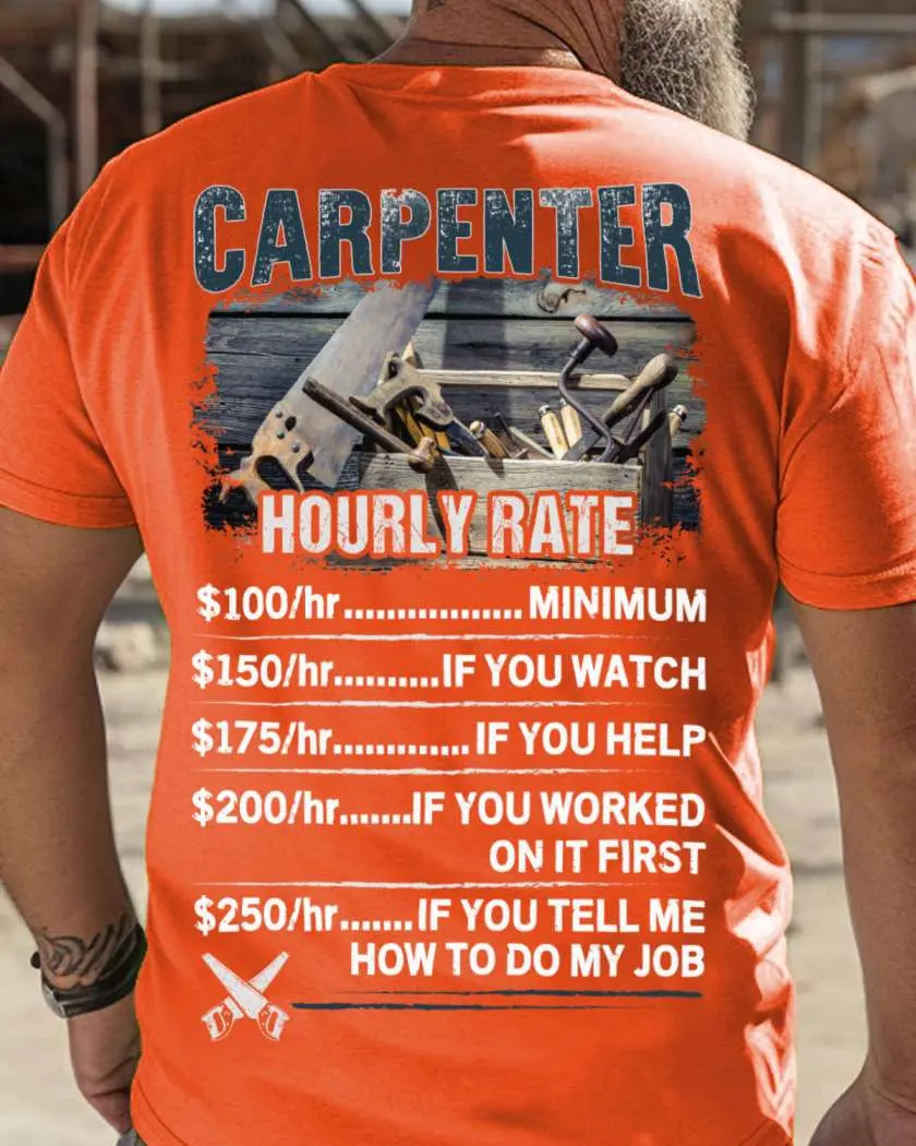 Hourly Rate Carpenter – Funny Jobsite