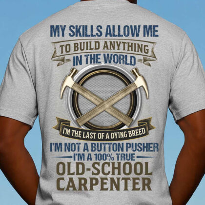 Old School Carpenter Dying Breed
