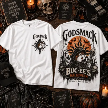 Godsmack Halloween Beaver 3D Shirt for Fans Who Love Heavy Music and Spooky Nights NTH1