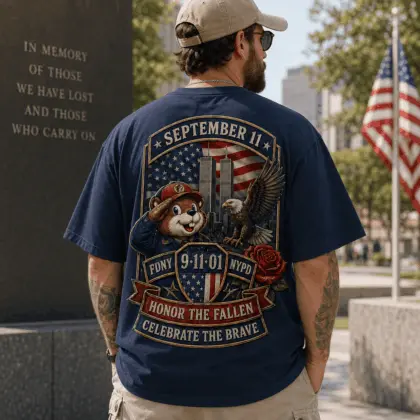 Buc-ee's Freedom 9/11 Memorial T-Shirt NY