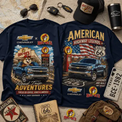 Buc-ee's American Highway Legends T-Shirt NY