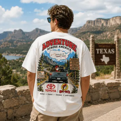 Buc-ee's Toyota Across America Adventure T-Shirt NY
