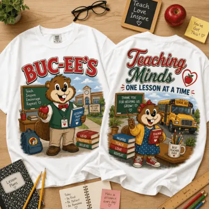 Buc-ee's Teaching Minds Teacher T-Shirt NY