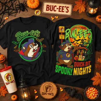 Buc-ee's Spooky Nights Halloween Graphic Tee NY