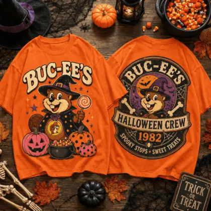 Buc-ee's Halloween Crew 1982 Graphic Tee NY