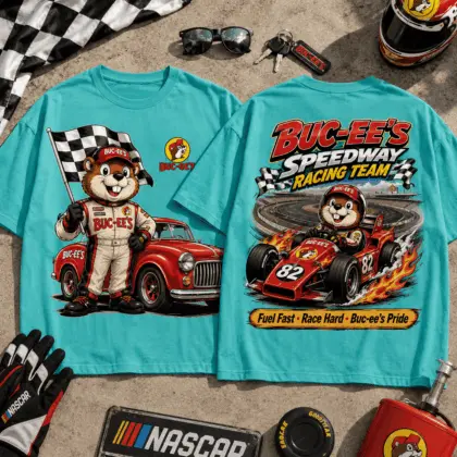 Buc-ee's Speedway Racing Team Graphic Tee NY