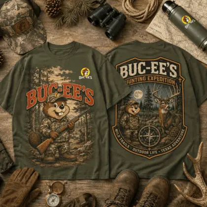 Buc-ee's Hunting Camp Graphic Tee NY
