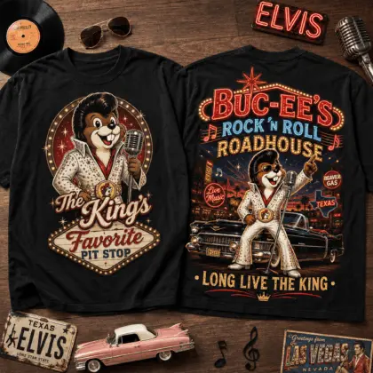 Buc-ee’s King of the Road Rock Stop T-Shirt NY