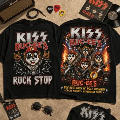 KISS Rock Stop Highway T-Shirt NY