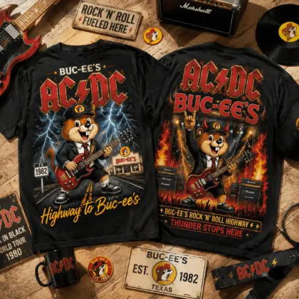AC/DC Thunderstruck Road Trip T-Shirt NY