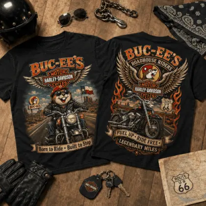 Buc-ee’s Highway Road Trip T-Shirt NY
