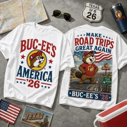 Buc-ee’s America Road Trip T-Shirt NY