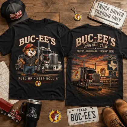 Buc-ee’s Vintage Road Trip T-Shirt NY