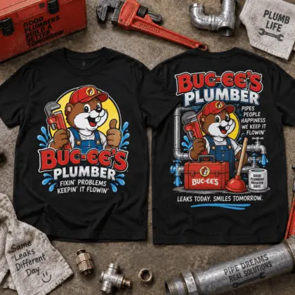 Buc-ee’s Plumber Road Trip T-Shirt NY