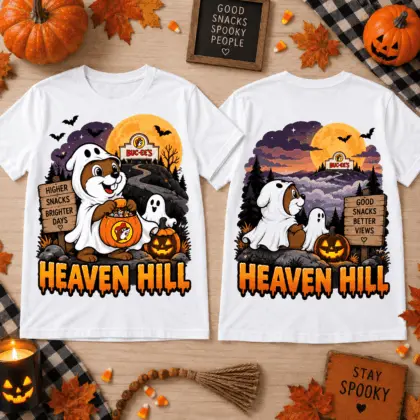 Buc-ee’s Heaven Hill Halloween 3D Shirt for Bourbon Fans and Spooky Road Trips NTH1