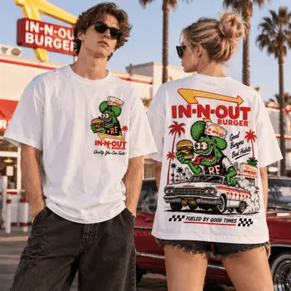Rat Fink X In N Out Good Burgers Bad Habits Vintage T-Shirt, Hoodie And More NNK