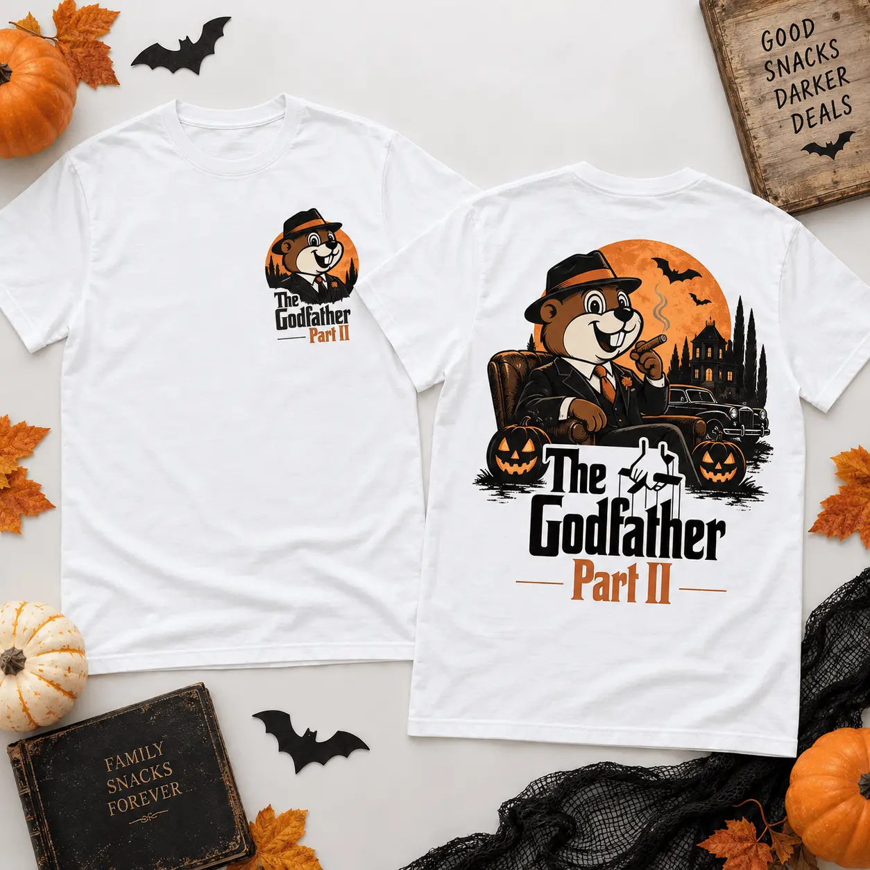 Buc-ee’s The Godfather Part II Halloween 3D Shirt for Classic Movie Fans NTH1 - Image 2