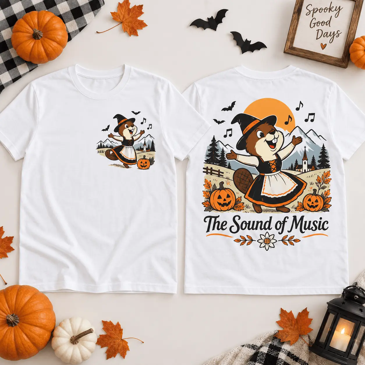 Buc-ee’s The Sound Of Music Halloween 3D Shirt for Classic Musical Fans NTH1 - Image 2