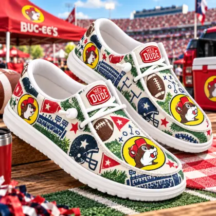 Buc-ee's Patriotic America Loafer Shoes NY