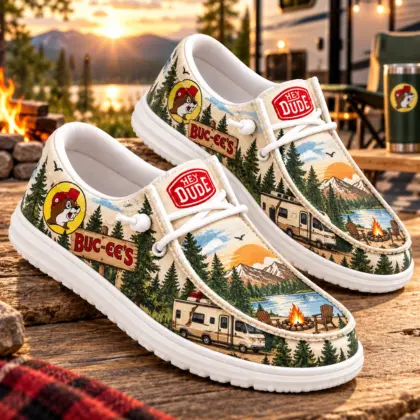 Buc-ee's Mountain Camping Adventure Loafer Shoes NY