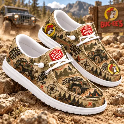 Buc-ee's Off-Road Jeep Adventure Loafer Shoes NY