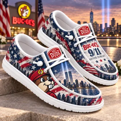 Buc-ee's 9/11 New York Tribute Loafer Shoes NY