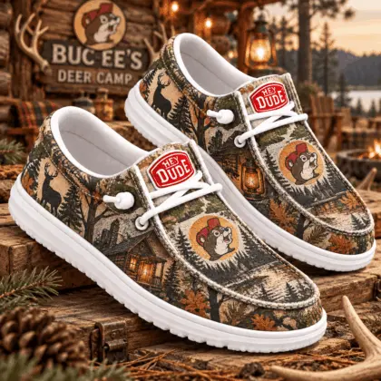 Buc-ee's Deer Camp Loafer Shoes NY
