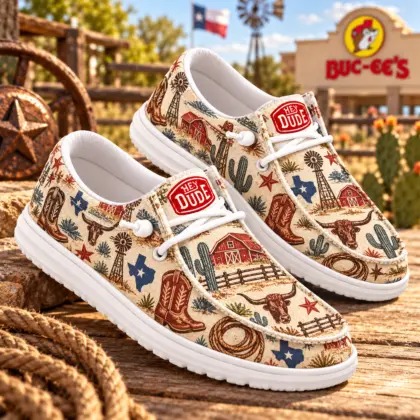 Buc-ee's Western Ranch Loafer Shoes NY