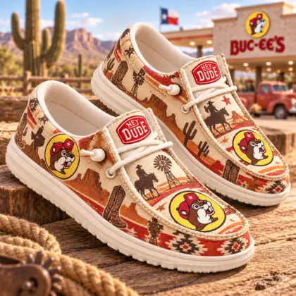 Buc-ee's Cowboy Desert Loafer Shoes NY