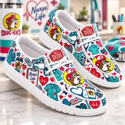 Buc-ee's Nurse Life Loafer Shoes NY