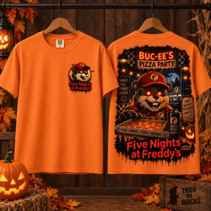 Buc-ee's The Nightmare Before Christmas Halloween 3D Shirt NTH1