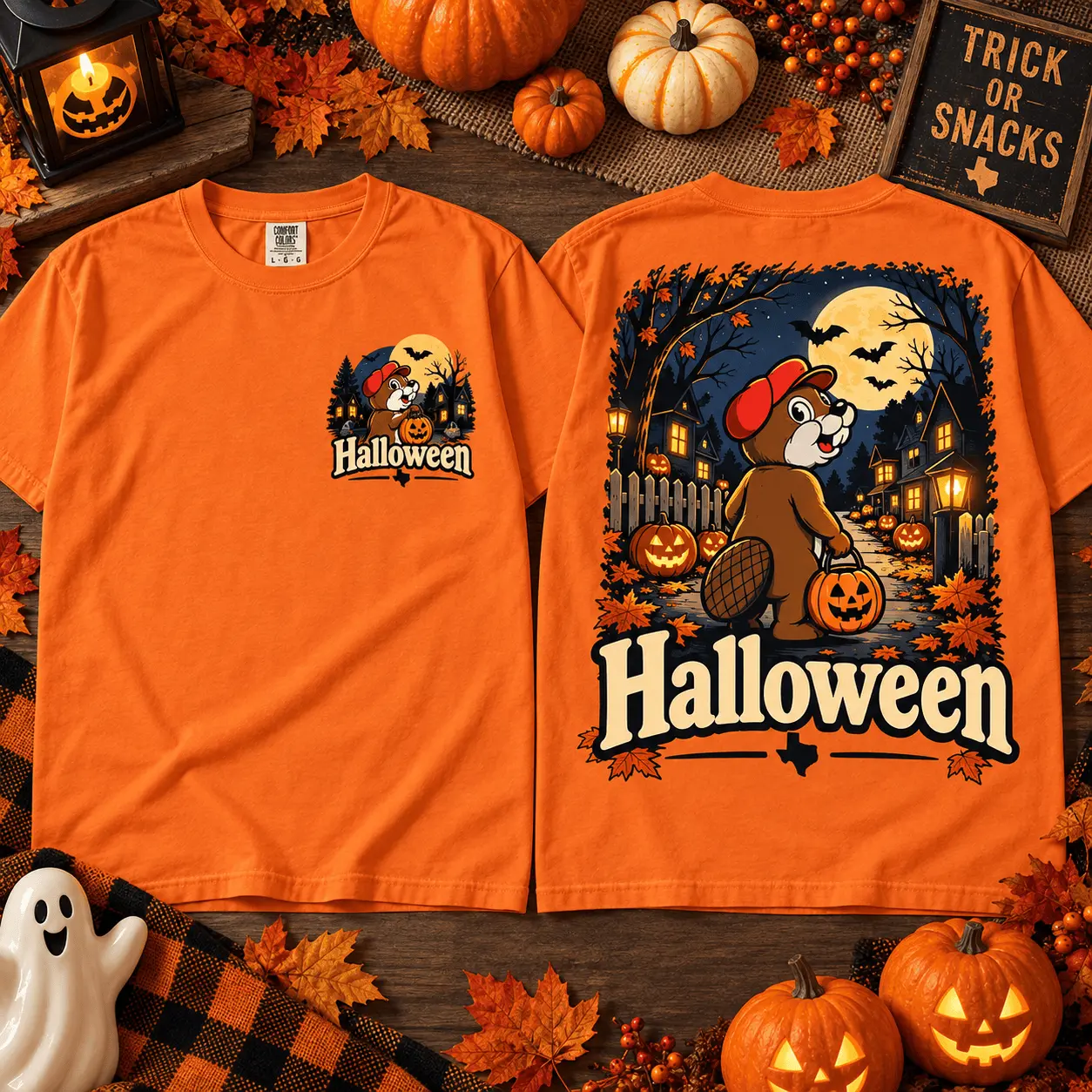 Buc-ee's Halloween Michael Myers Horror 3D Shirt NTH1 - Image 2