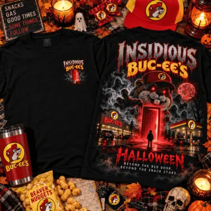 Buc-ee's Insidious Halloween Horror Graphic 3D Shirt NTH1