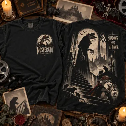 Buc-ee's Haunted House Horror Graphic 3D Shirt NTH1