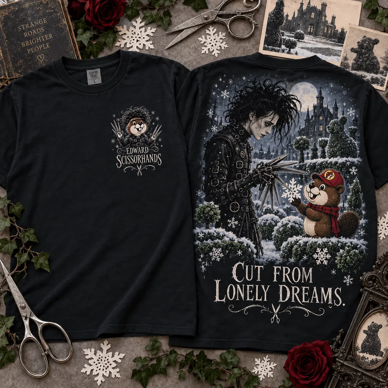 Buc-ee's Get Your Lovely Dreams Horror Graphic 3D Shirt NTH1