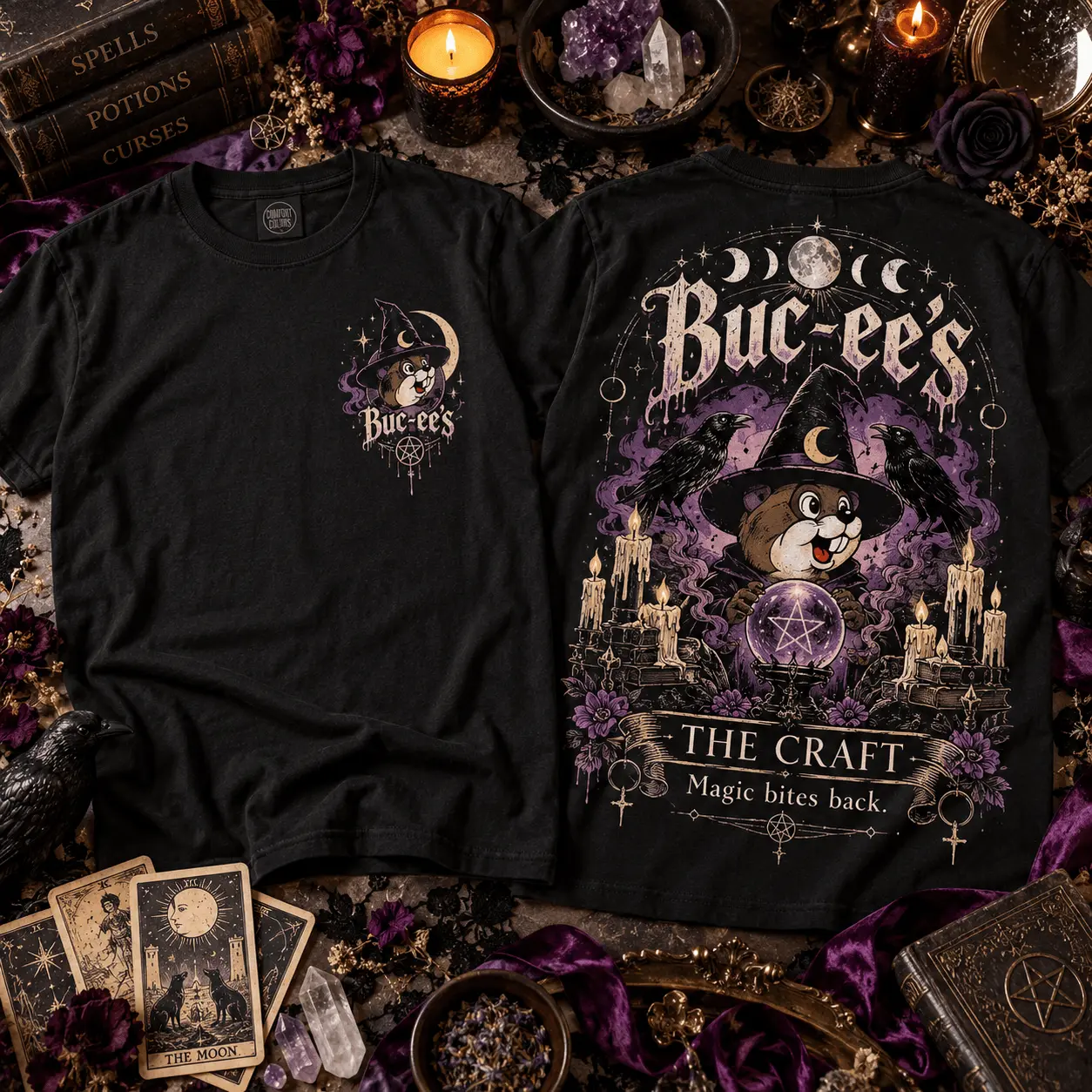 Buc-ee's The Gate Horror Graphic 3D Shirt NTH1