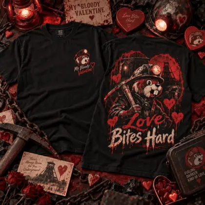 Buc-ee's A Bite Hard Horror Graphic 3D Shirt NTH1