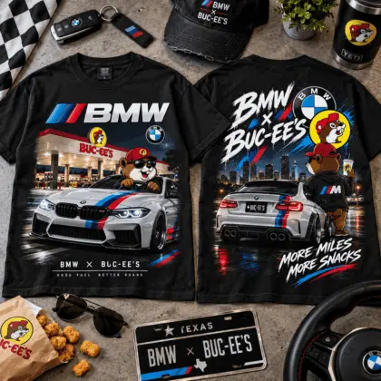 Buc-ee's BMW City Drive Adventure 3D Shirt for Road Trip Fans NTH1